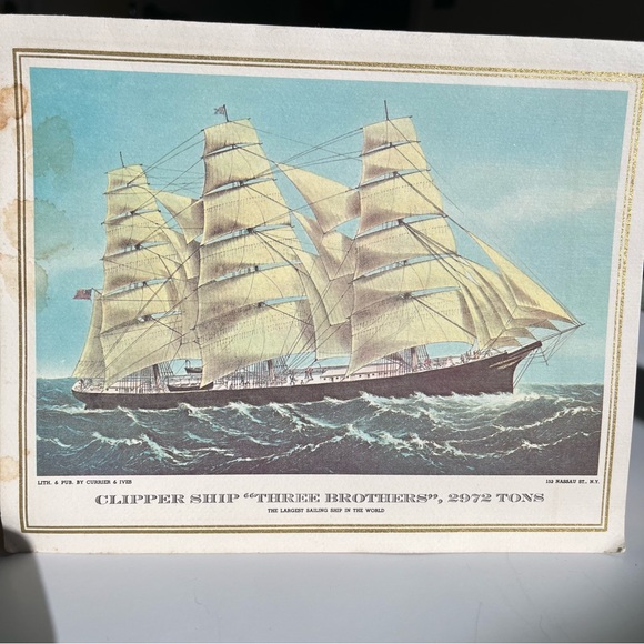 Pan American World Airways 1972 Ticket & Menu Charter Flight Miami to Frankfurt - Picture 2 of 7